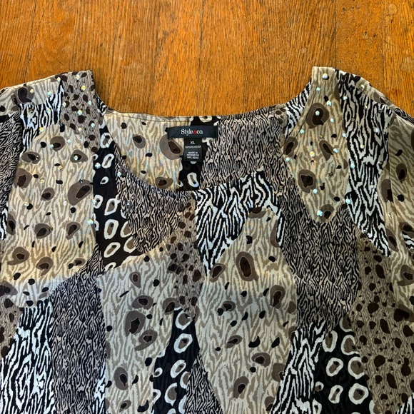 Y2K cheetah top - Picture 3 of 4